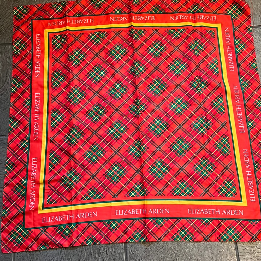 Vintage Elizabeth Arden scarf